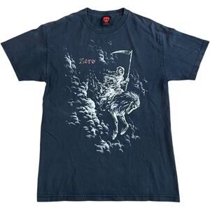 Zero Skateboards Chris Cole Pale Horse Y2K Vintage T-shirt